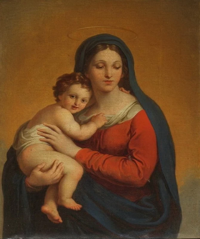 Madonna con Gesù Bambino, Madonna del rifugio - Torri di Sabina, Rieti
